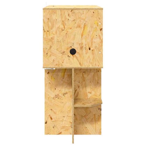 Терариум Кафяво 80 х 40 х 90 см ОСБ