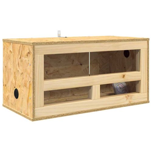 Терариум Кафяво 60 x 30 x 80 см ОСБ