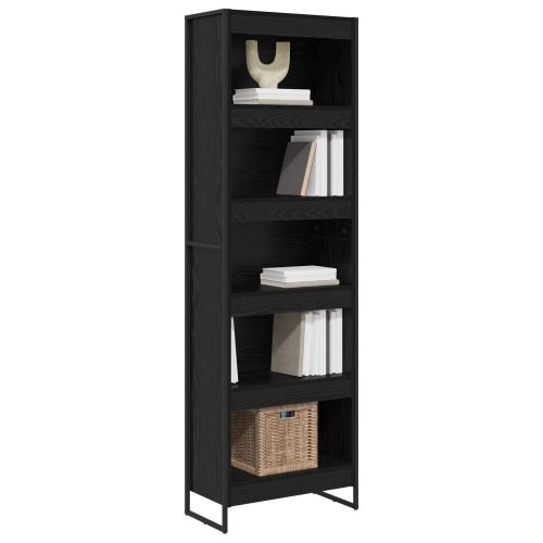 Шкаф за книги 2 pcs Черния дъб 60 x 30 x 189,5 см