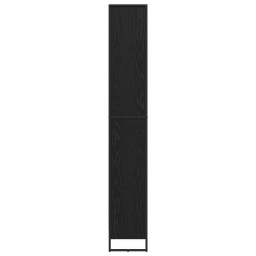 Шкаф за книги 2 pcs Черния дъб 60 x 30 x 189,5 см
