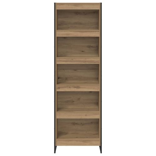 Шкаф за книги 2 pcs Дъб Артизан 60 x 30 x 189,5 см