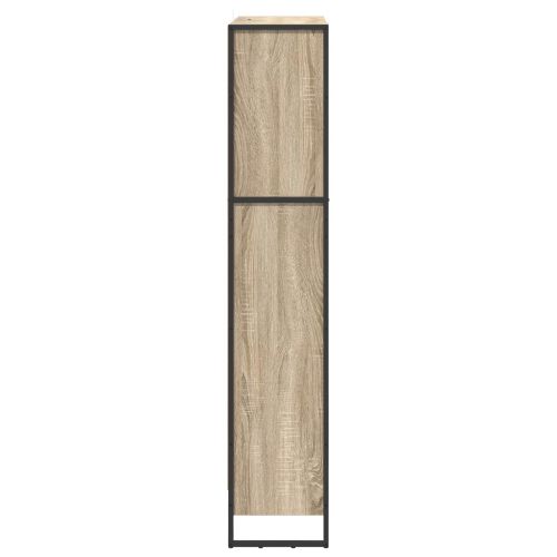 Шкаф за книги 2 pcs Сонома 80 x 30 x 155 см Инженерно дърво
