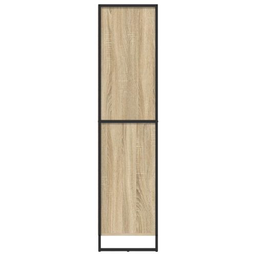 Служебен шкаф 2 pcs Сонома 81 x 36 x 150.5 см Инженерно дърво