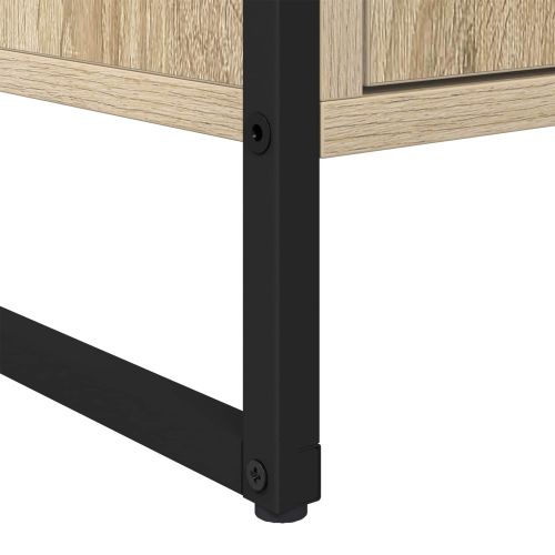 Служебен шкаф 2 pcs Сонома 81 x 36 x 150.5 см Инженерно дърво