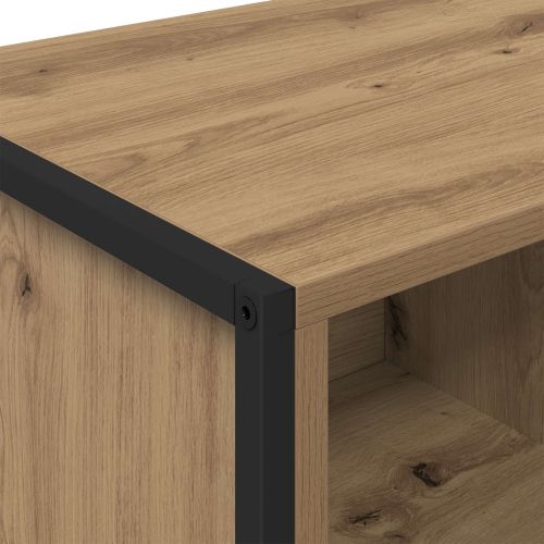 Служебен шкаф с чекмедже 2 pcs Дъб Артизан 81 x 36 x 150.5 см