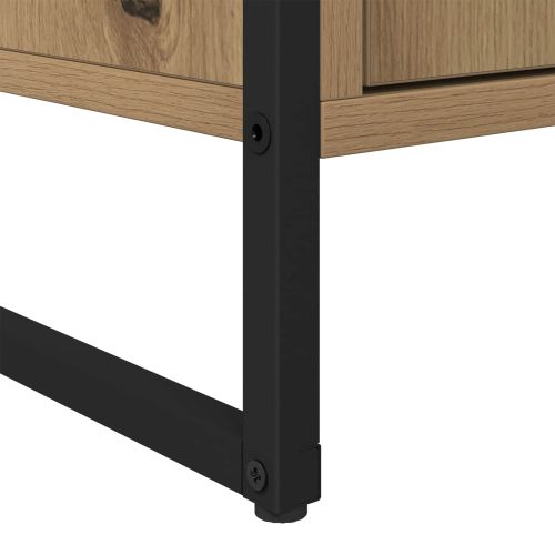 Служебен шкаф с чекмедже 2 pcs Дъб Артизан 81 x 36 x 150.5 см