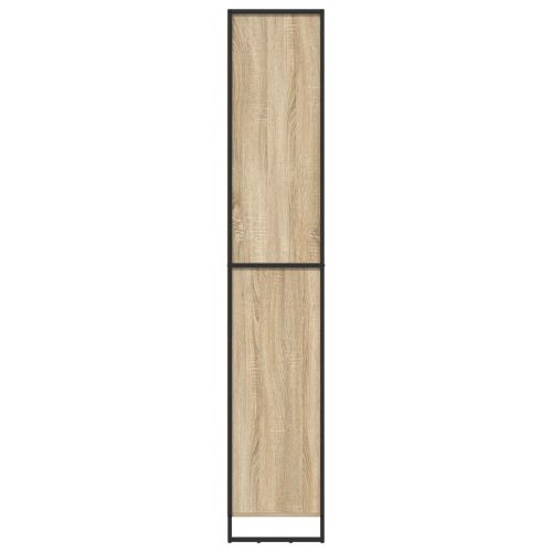 Високи шкафове 2 pcs Сонома 79 x 36 x 200 см Инженерно дърво