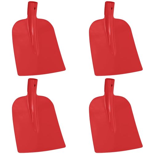 Глава на лопата 4 pcs Червено 32 x 24,5 см