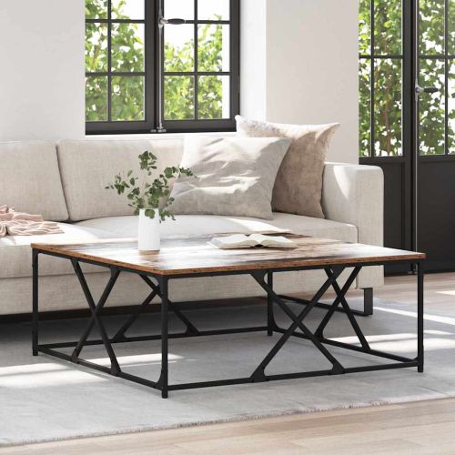 Масичка за кафе Старо дърво 100 x 100 x 40 cm Инженерно дърво