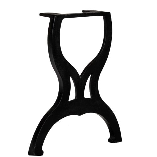 Крака за пейка, 2 бр, Х-образни, чугун