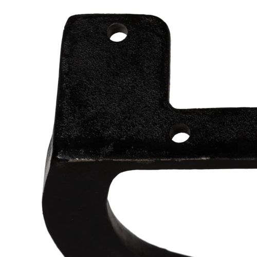 Крака за пейка, 2 бр, Х-образни, чугун