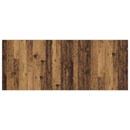 Табла с шкаф с чекмедже 3 pcs Старо дърво Инженерно дърво