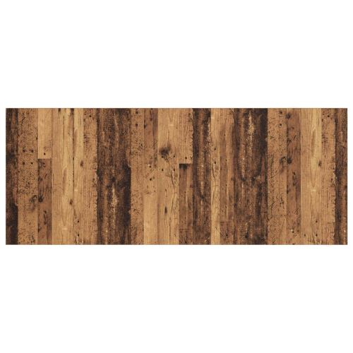 Табла с шкаф с чекмедже 3 pcs Старо дърво Инженерно дърво