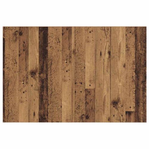 Табла с шкаф с чекмедже 3 pcs Старо дърво Инженерно дърво