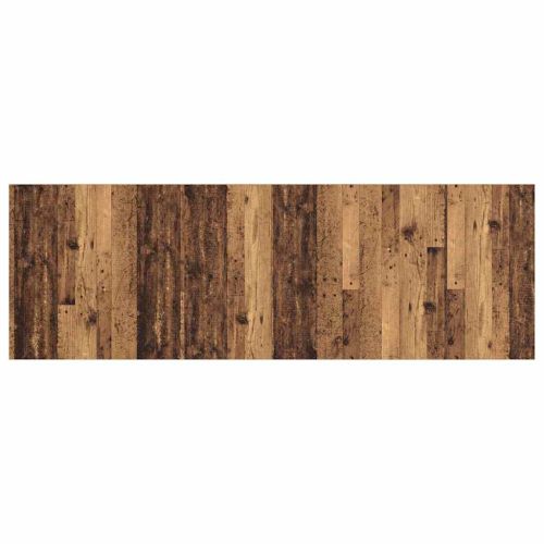 Табла с шкаф с чекмедже 3 pcs Старо дърво Инженерно дърво