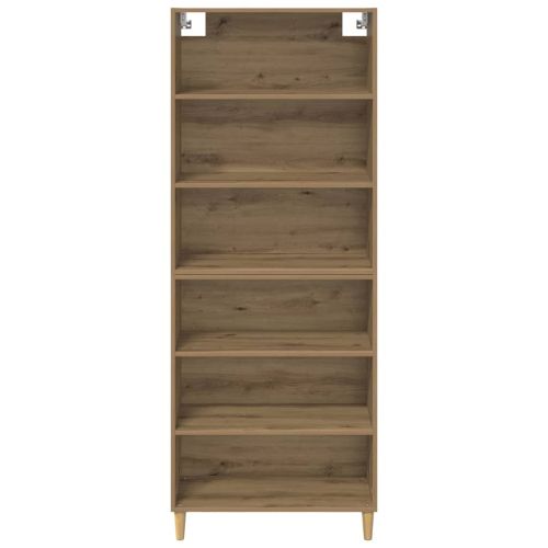 Висок шкаф Дъб 69,5 x 32,5 x 180 см Инженерно дърво