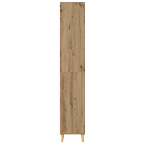 Висок шкаф Дъб 69,5 x 32,5 x 180 см Инженерно дърво