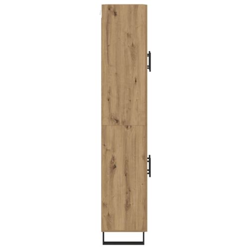 Висок шкаф 2 pcs Дъб 69,5 x 34 x 180 см