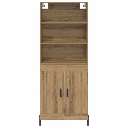 Висок шкаф Дъб 69,5 x 32,5 x 180 см Инженерно дърво