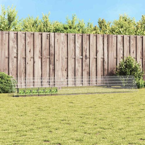 Клетка за заек Сребрист 650 x 55 x 55 см Галванизирана стомана