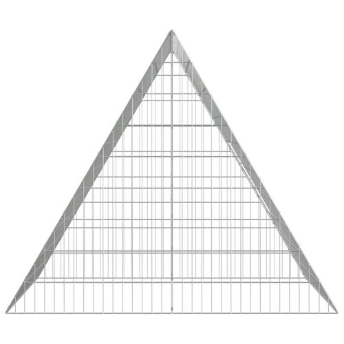 Клетка за заек Сребрист 215 x 100 x 85 см Галванизирана стомана