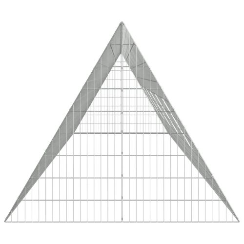 Клетка за заек Сребристо 650 x 100 x 85 см Поцинкована стомана