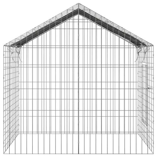 Клетка за заек Сребрист 100 x 78 x 78 см Галванизирана стомана