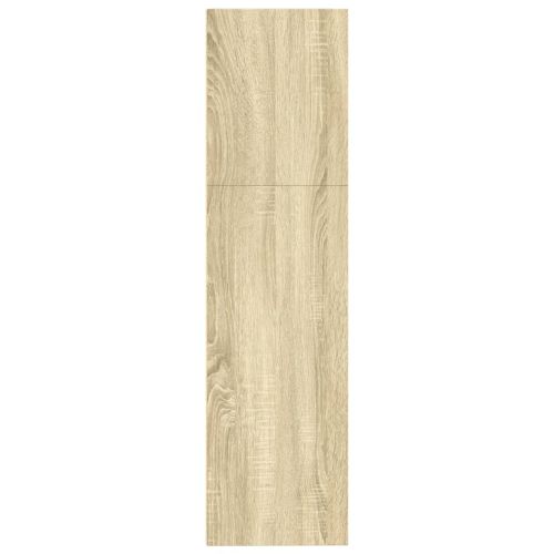 Библиотека, сонома дъб, 80x30x114 см, инженерно дърво