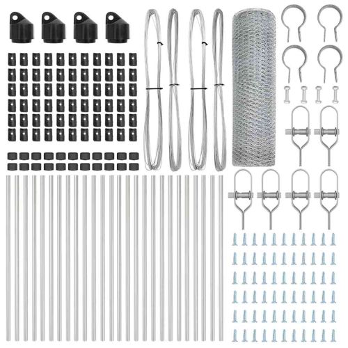 Стълб за ограда. Сребрист