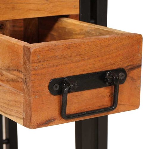 Крайна масичка 30 x 30 x 40 cm Солидно акациево дърво