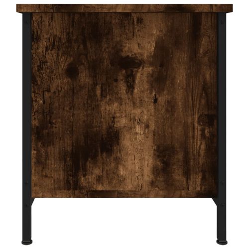 ТB шкаф, опушен дъб, 100x40x45 см, инженерно дърво