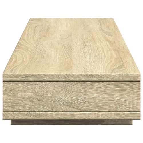 Поставка за монитор, дъб сонома, 100x27x15 см, инженерно дърво