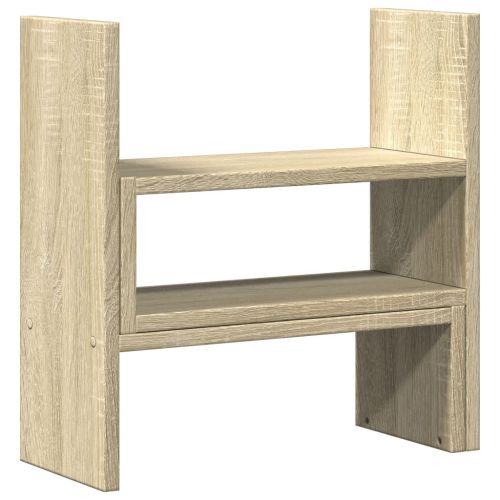 Органайзер за бюро, сонома дъб, 40x17x41 см, инженерно дърво