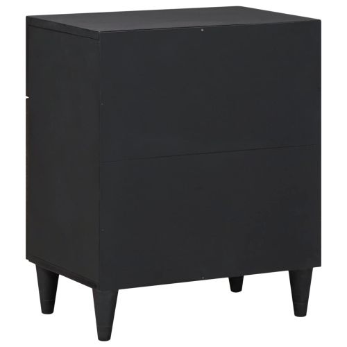 Нощно шкафче Многоцветен 50 x 33 x 60 см Солидно мангово дърво
