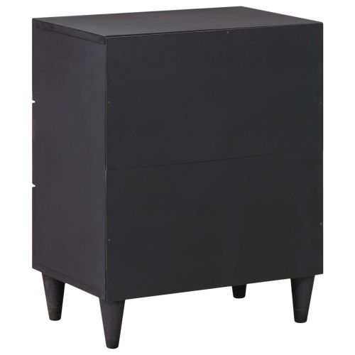 Нощно шкафче Многоцветен 50 x 33 x 60 см Солидно мангово дърво