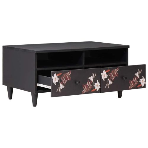 Масичка за кафе с чекмедже Многоцветен 80 x 54 x 40 см