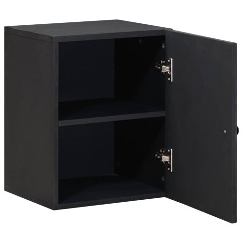 Висящ шкаф Многоцветен 38 x 33,5 x 48 см Солидно мангово дърво