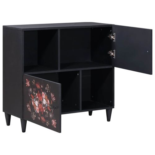 Шкафове за съхранение с врата Многоцветен 80 x 33,5 x 75 см