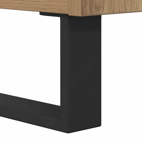 Висок шкаф 2 pcs Дъб 69,5 x 34 x 180 см