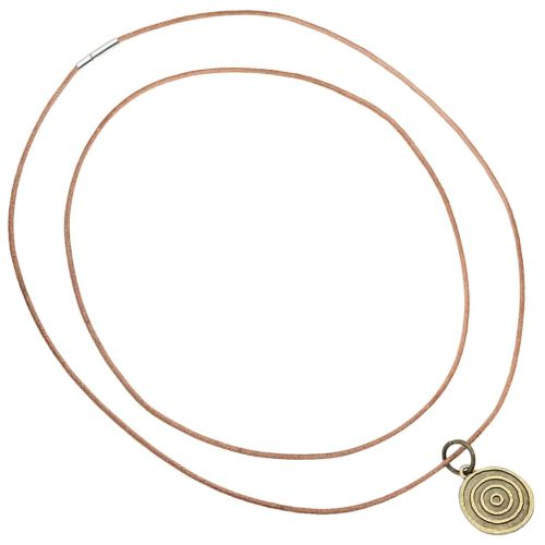 Кожена връв Кафяво Ø1,5 мм x 5 м Кожа