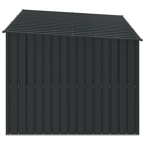 Приют за велосипеди 3 pcs Антрацит 216 x 207 x 158 см Метал
