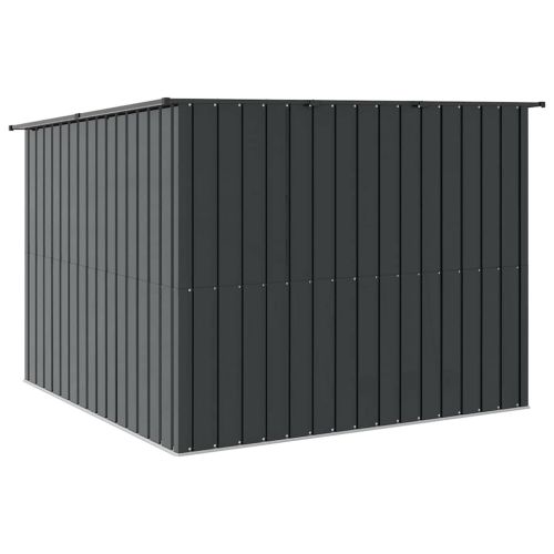 Приют за велосипеди 3 pcs Антрацит 216 x 207 x 158 см Метал
