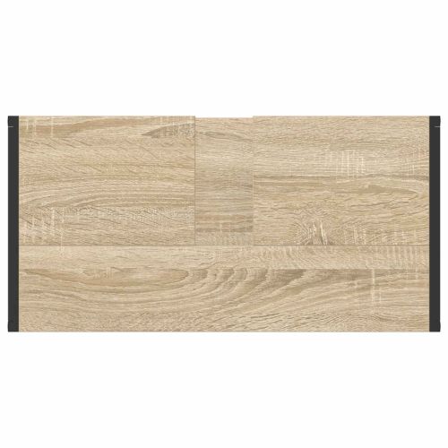 Комплект мебели за баня с чекмедже Сонома дъб Инженерно дърво