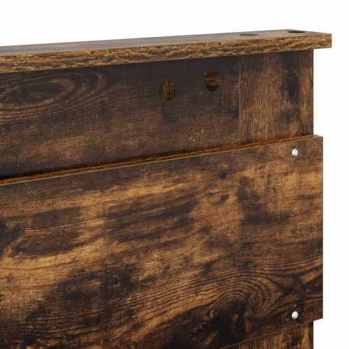 Рамка за легло Димян дъб 160 x 200 cm Солидно борово дърво