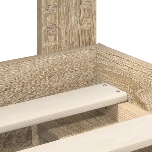 Рамка за легло Сонома 140 x 190 cm Солидно борово дърво