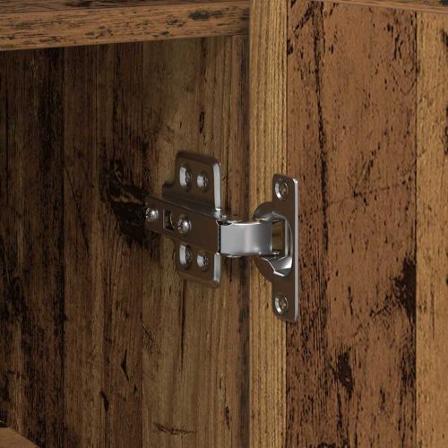 Служебен шкаф Старо дърво 116 x 30 x 75 см Инженерно дърво