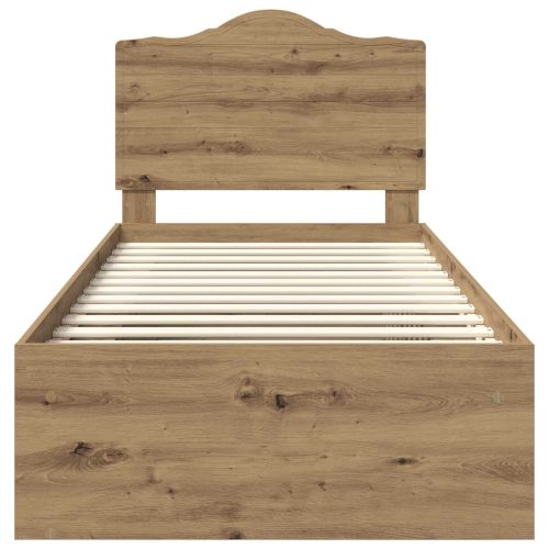 Рамка за легло Дъб Артизан 90 x 190 cm Солидно борово дърво