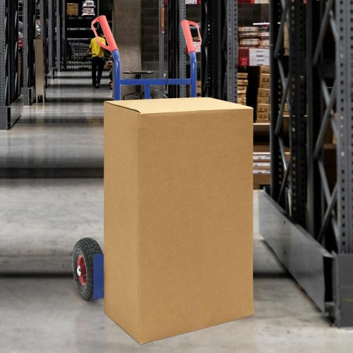 Разширяема ръчна количка Син и Червен 57 x 46 x 113 см Стомана