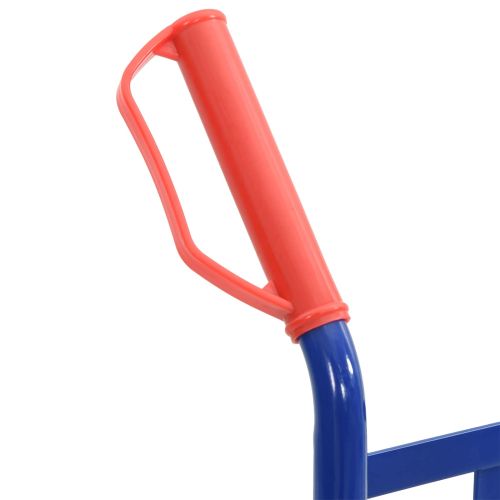 Разширяема ръчна количка Син и Червен 57 x 46 x 113 см Стомана