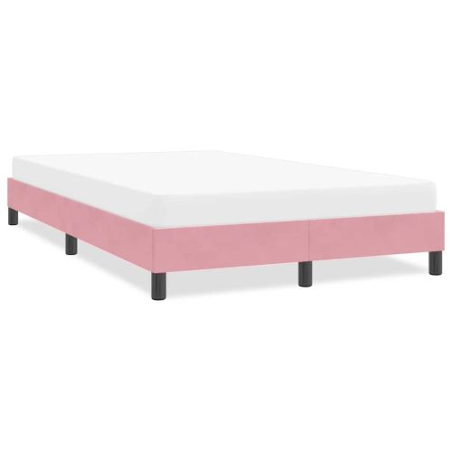 Рамка за легло без матрак Pink 120x210 cm Кадифе